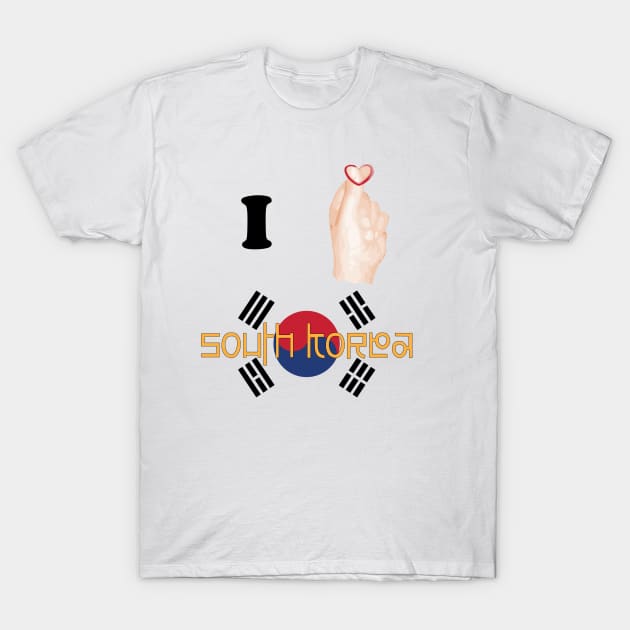 I <3 South Korea T-Shirt by PittmanOfLaMancha